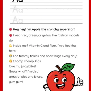 Letter A Writing Practice