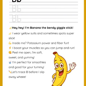Letter B Writing Practice