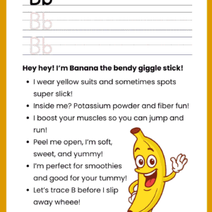 Letter B Writing Practice