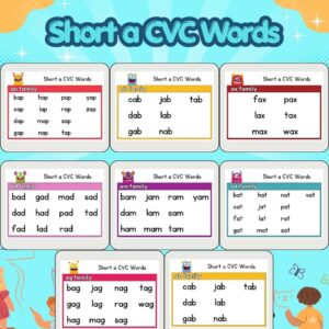 Short a CVC Words
