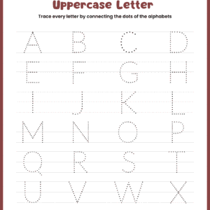 Uppercase Letter Tracing